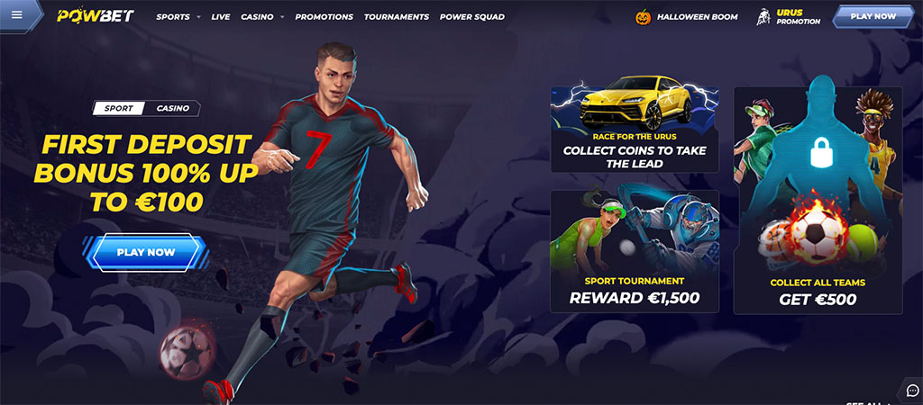PowBet, online casino, mobile casino