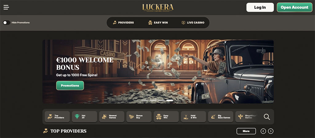 Best Casino Albania Online, Luckera casino