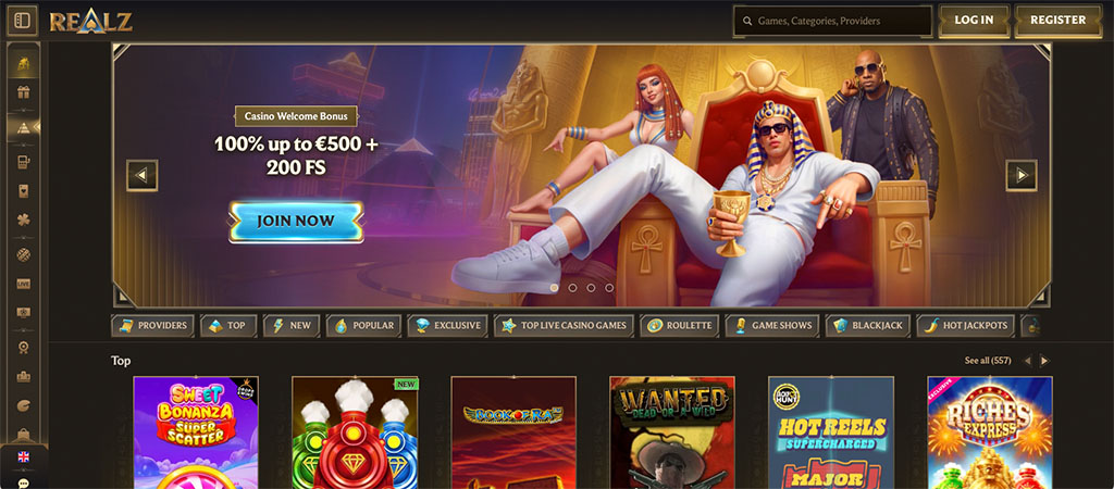 Realz Casino, Realz Casino Bonuses and Promotions 2026