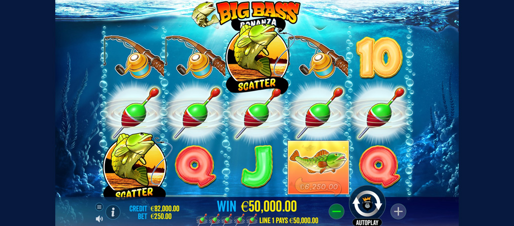 Big Bass Bonanza, Big Bass Bonanza Online Slot Machine 