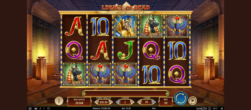 Check out the Legacy of the Dead Slot, Casino Albania Online