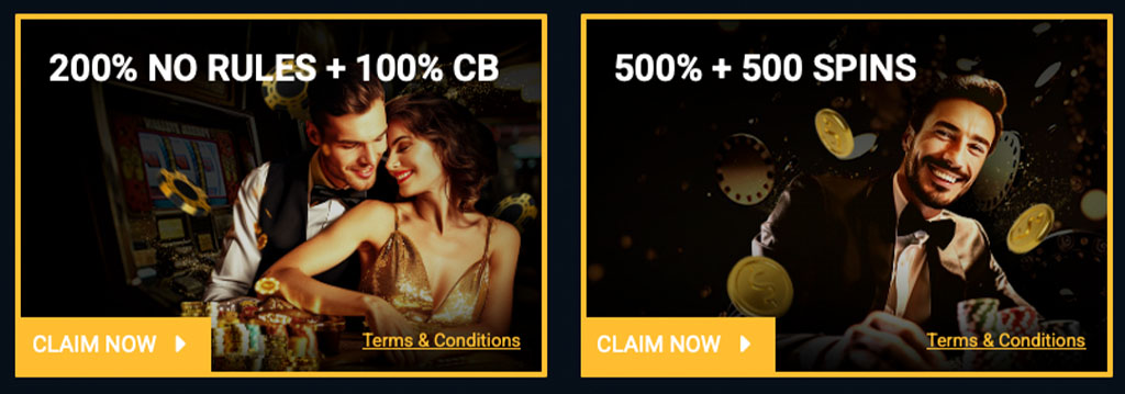 Welcome Bonus Package, online casino, cashback