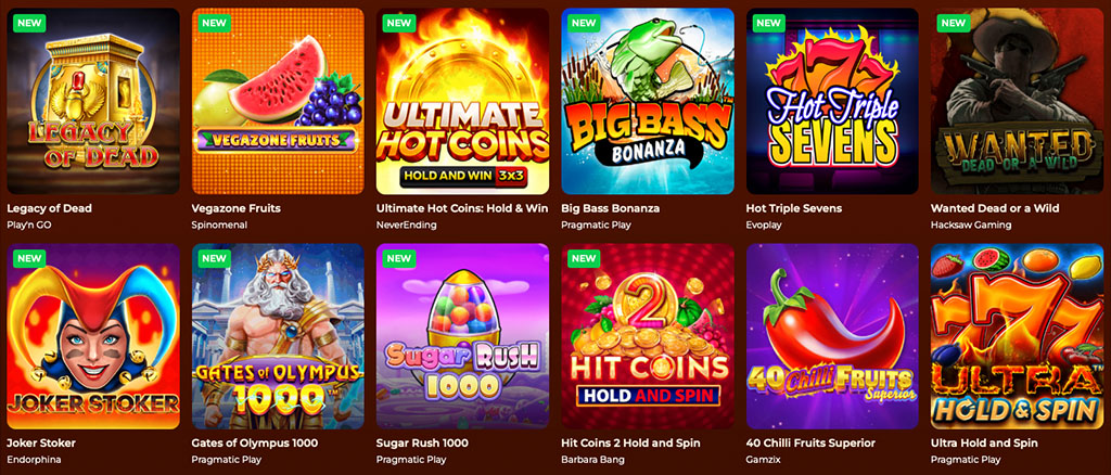What Slot Games Can You Try Your Luck At, slots