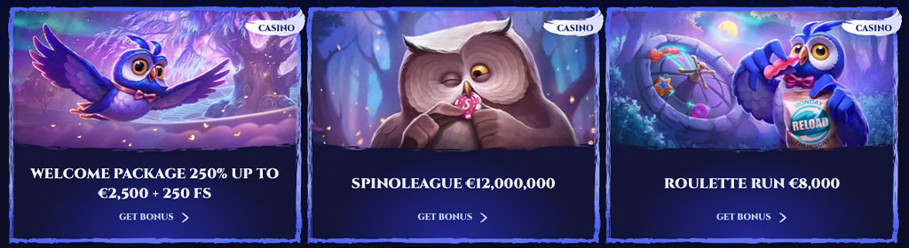 Free Spins Welcome Bonus Package, slots