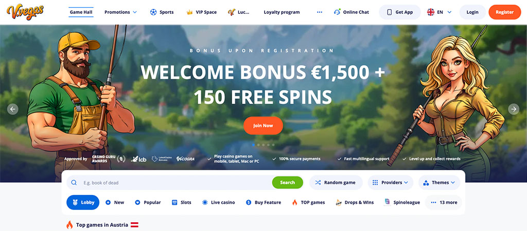V.Vegas Casino Bonuses and Promotions 2026