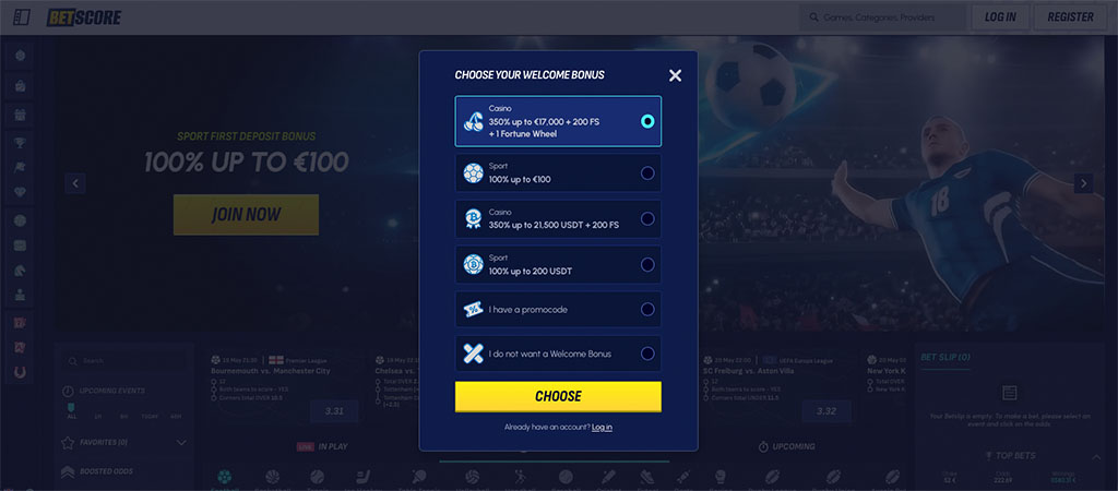 How to Register on the Betscore Casino Platform in 5 Steps