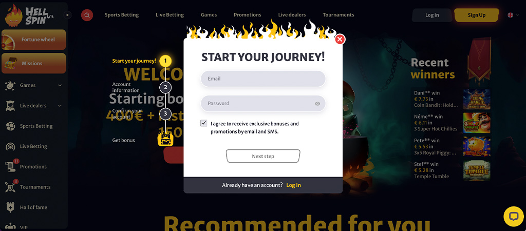 register, Hellspin casino platform, mobile casino