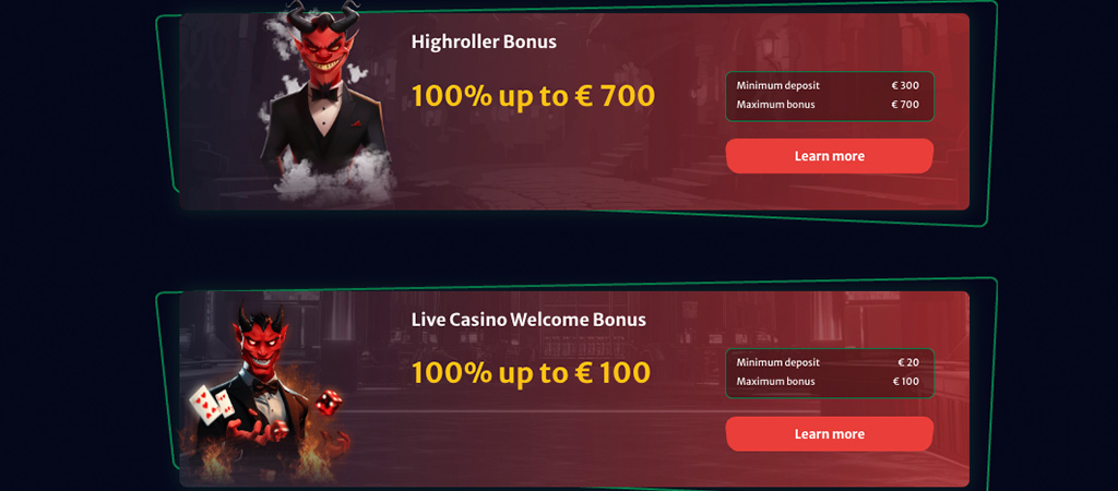 Bonus Funds, highroller bonus, online casino