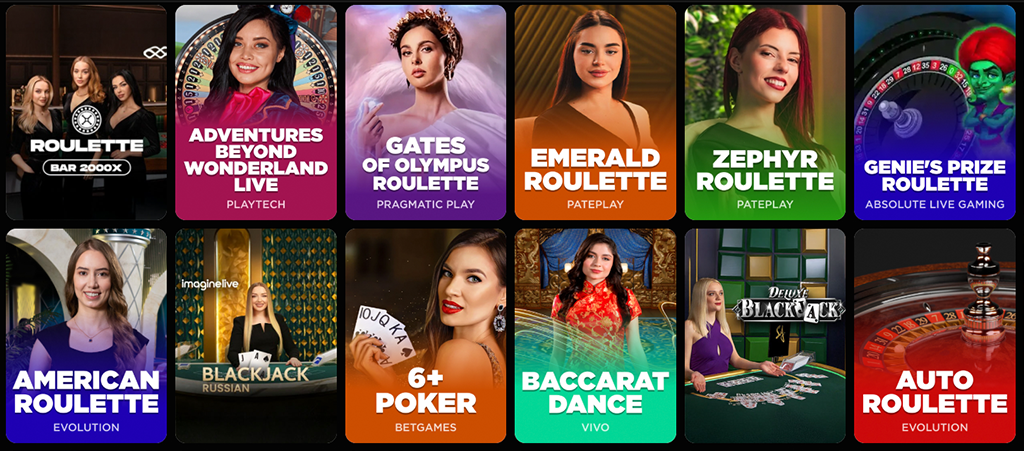 BetBluff Casino Live Games, online casino