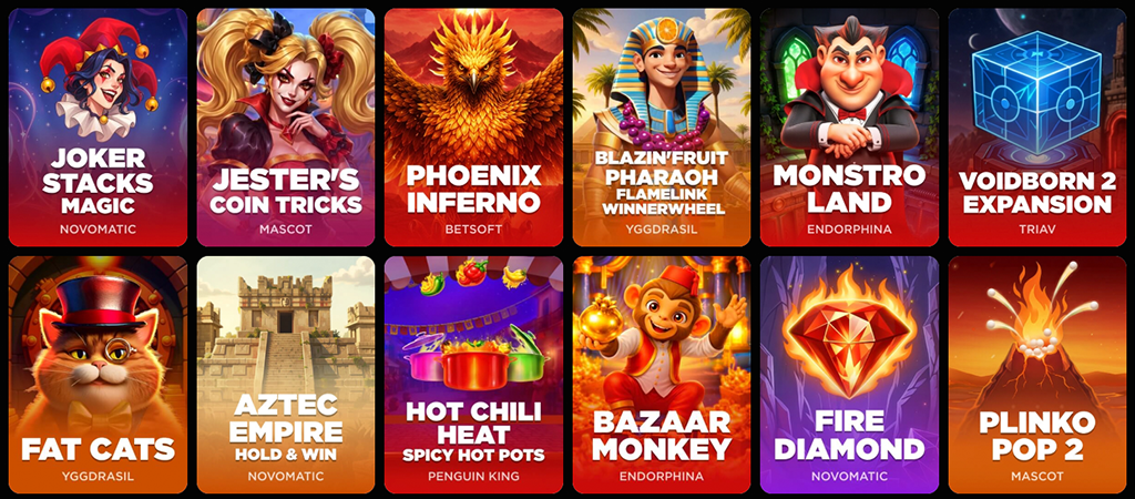 Slot Games and More at Betbluff Casino