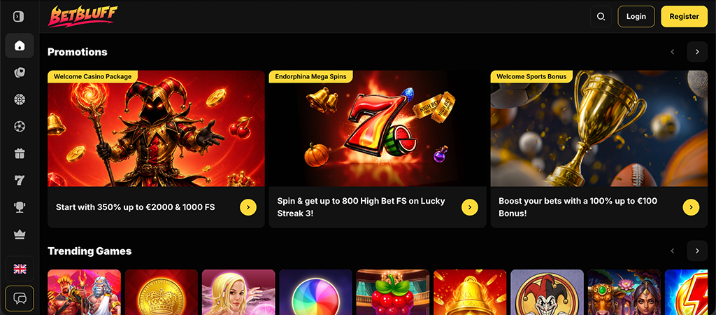 Betbluff Bonuses, Promotions 2026, welcome bonus